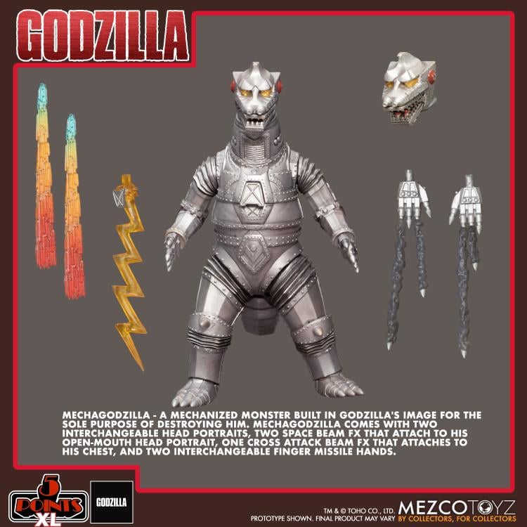Godzilla vs. Mechagodzilla (1974) 5 Points XL Three Figure Boxed Set Gallery Image 6