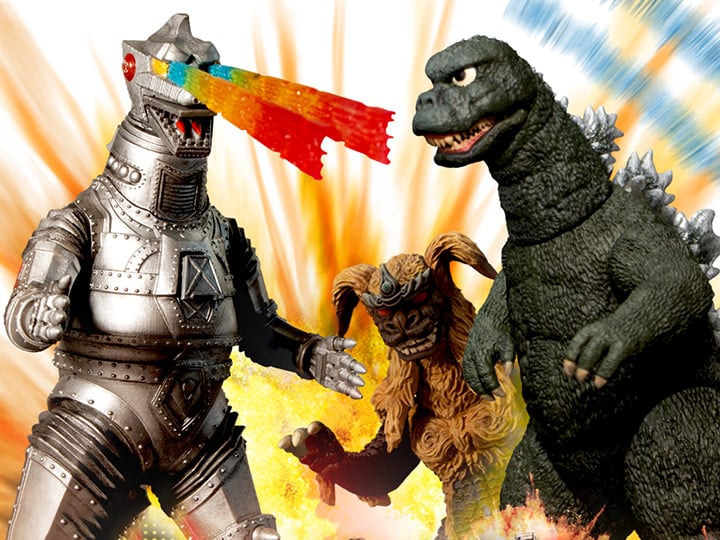 Godzilla vs. Mechagodzilla (1974) 5 Points XL Three Figure Boxed Set Gallery Image 1