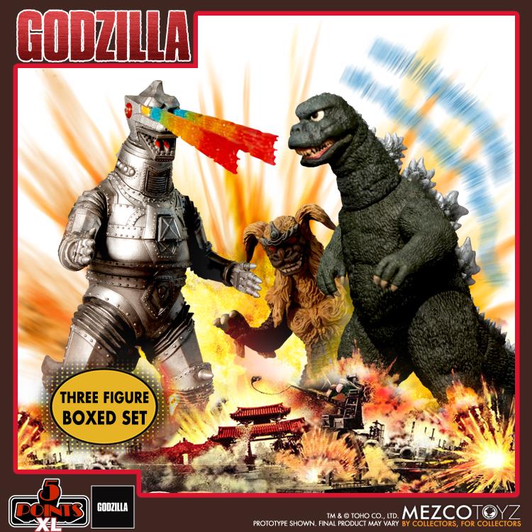 Godzilla vs. Mechagodzilla (1974) 5 Points XL Three Figure Boxed Set Gallery Image 3