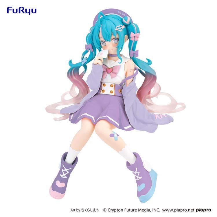 Vocaloid Hatsune Miku (Love Sailor Purple Color Ver.) Noodle Stopper Figure Gallery Image 4