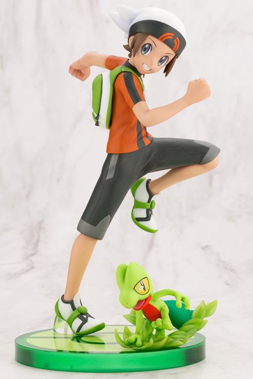 Pokemon ArtFX J Brendan with Treecko 1/8 Scale Figure Gallery Image 3