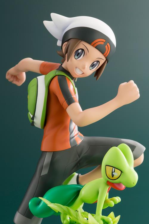 Pokemon ArtFX J Brendan with Treecko 1/8 Scale Figure Gallery Image 19