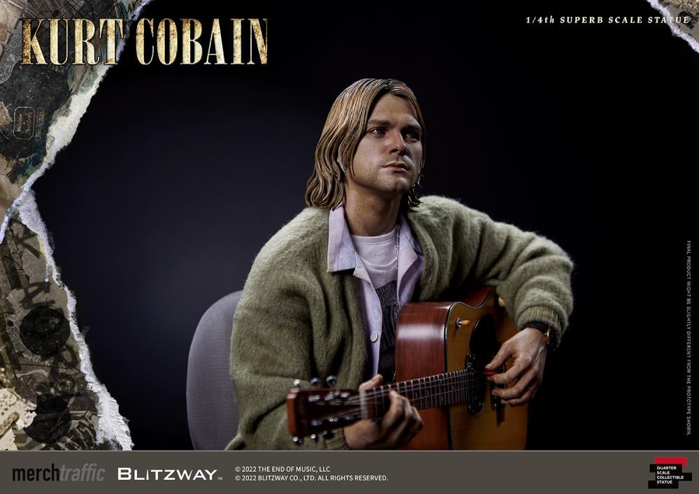 Kurt Cobain 1/4 Superb Scale Statue Gallery Image 33