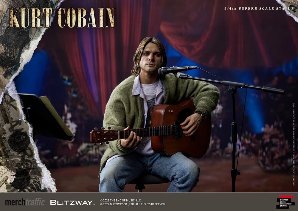Kurt Cobain 1/4 Superb Scale Statue Gallery Image 19