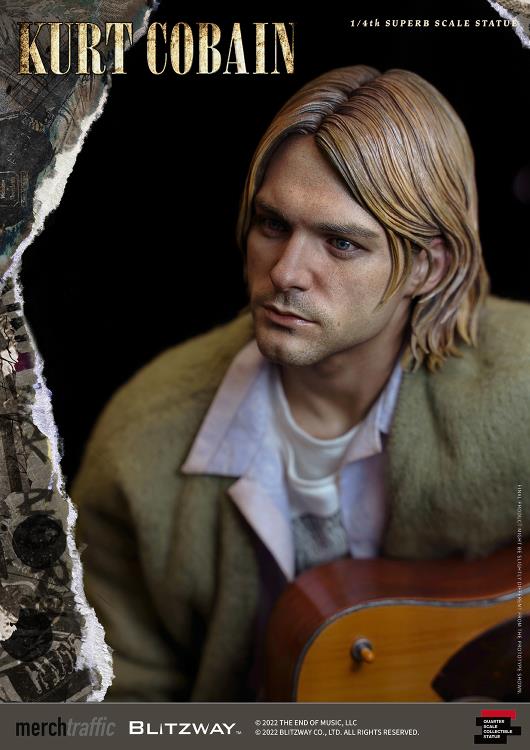 Kurt Cobain 1/4 Superb Scale Statue Gallery Image 16