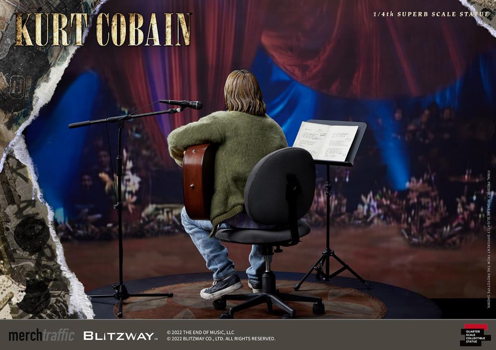 Kurt Cobain 1/4 Superb Scale Statue Gallery Image 6