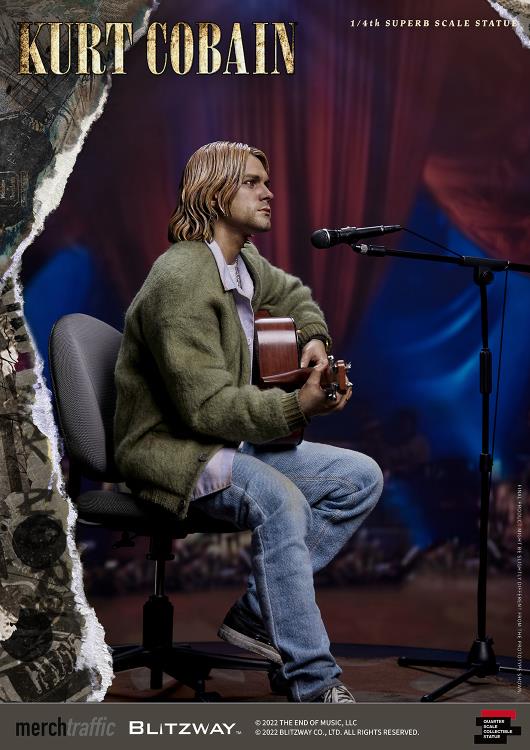 Kurt Cobain 1/4 Superb Scale Statue Gallery Image 29