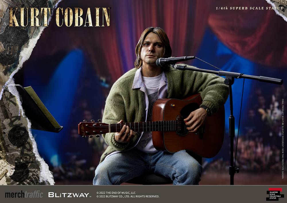 Kurt Cobain 1/4 Superb Scale Statue Gallery Image 18