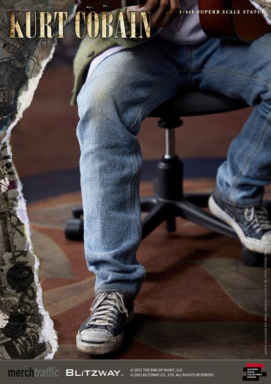 Kurt Cobain 1/4 Superb Scale Statue Gallery Image 38