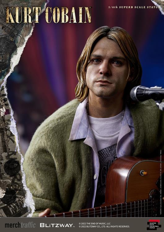 Kurt Cobain 1/4 Superb Scale Statue Gallery Image 26