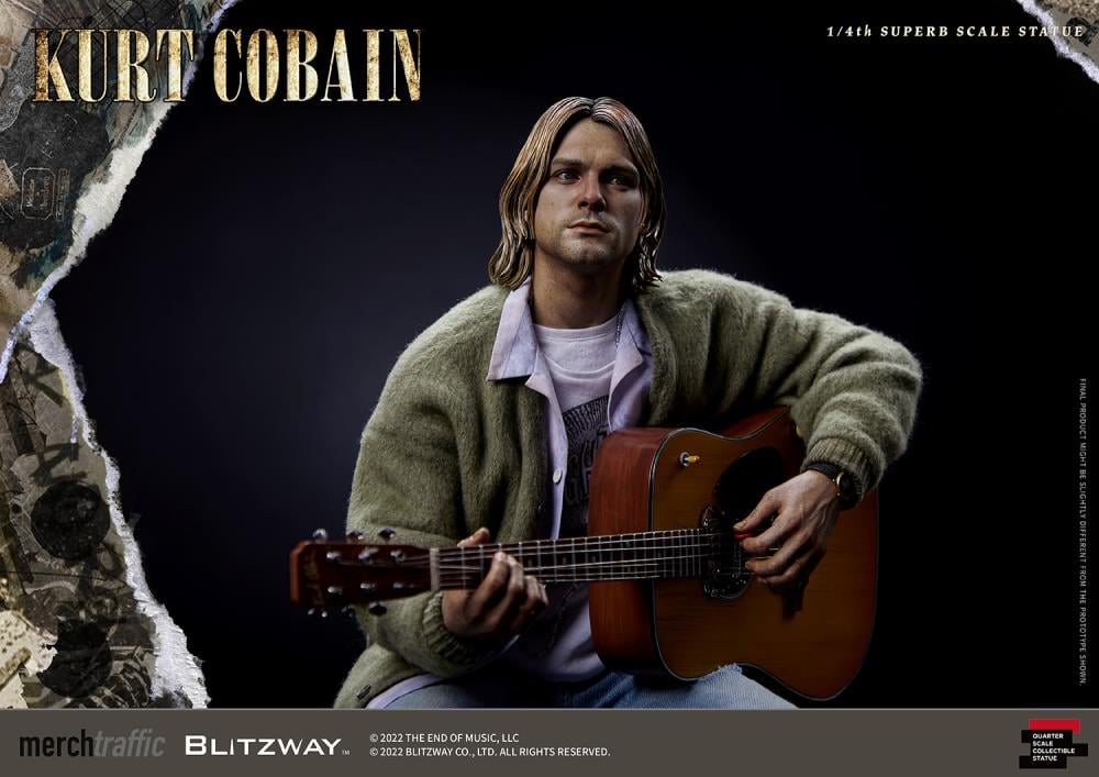 Kurt Cobain 1/4 Superb Scale Statue Gallery Image 32