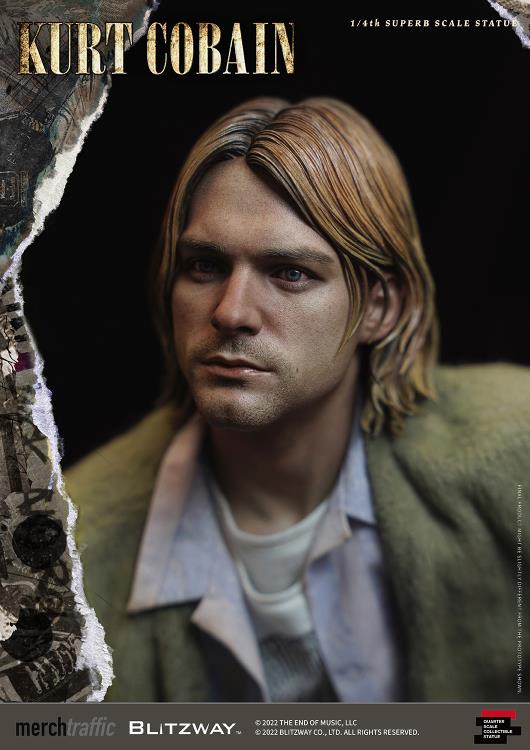 Kurt Cobain 1/4 Superb Scale Statue Gallery Image 13