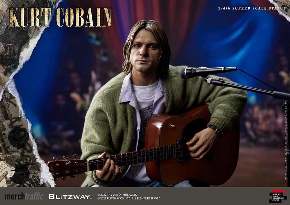 Kurt Cobain 1/4 Superb Scale Statue Gallery Image 10