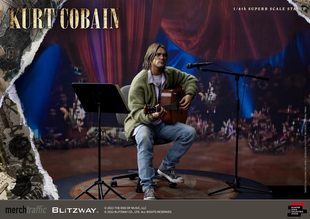 Kurt Cobain 1/4 Superb Scale Statue Gallery Image 5