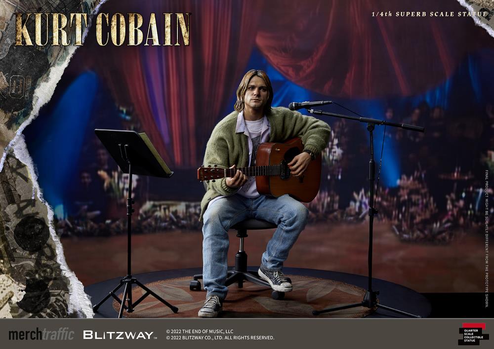 Kurt Cobain 1/4 Superb Scale Statue Gallery Image 4