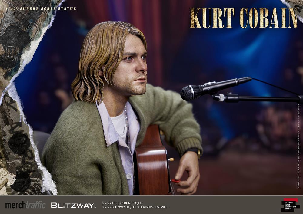 Kurt Cobain 1/4 Superb Scale Statue Gallery Image 21