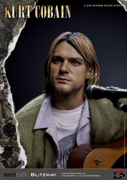 Kurt Cobain 1/4 Superb Scale Statue Gallery Image 37