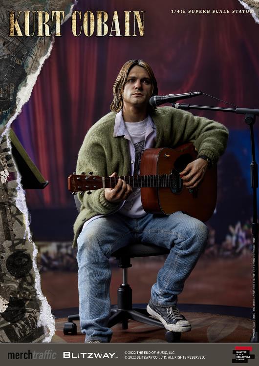 Kurt Cobain 1/4 Superb Scale Statue Gallery Image 17