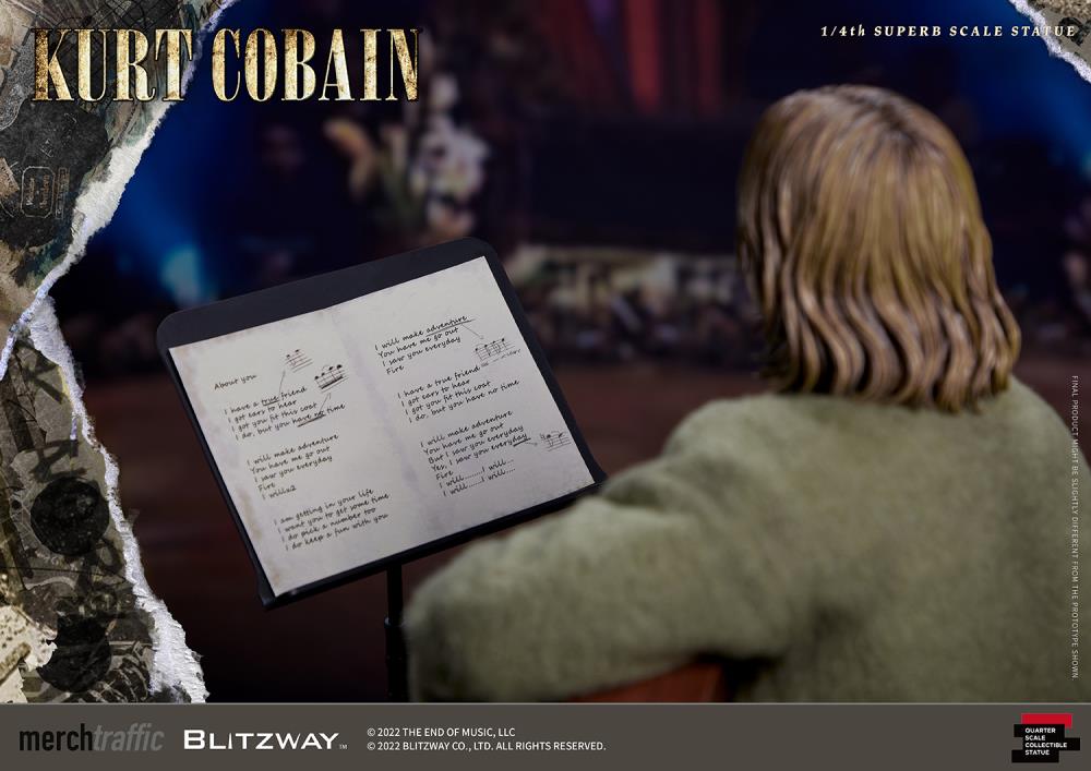 Kurt Cobain 1/4 Superb Scale Statue Gallery Image 41