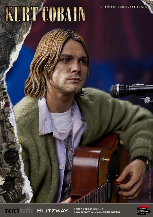 Kurt Cobain 1/4 Superb Scale Statue Gallery Image 27