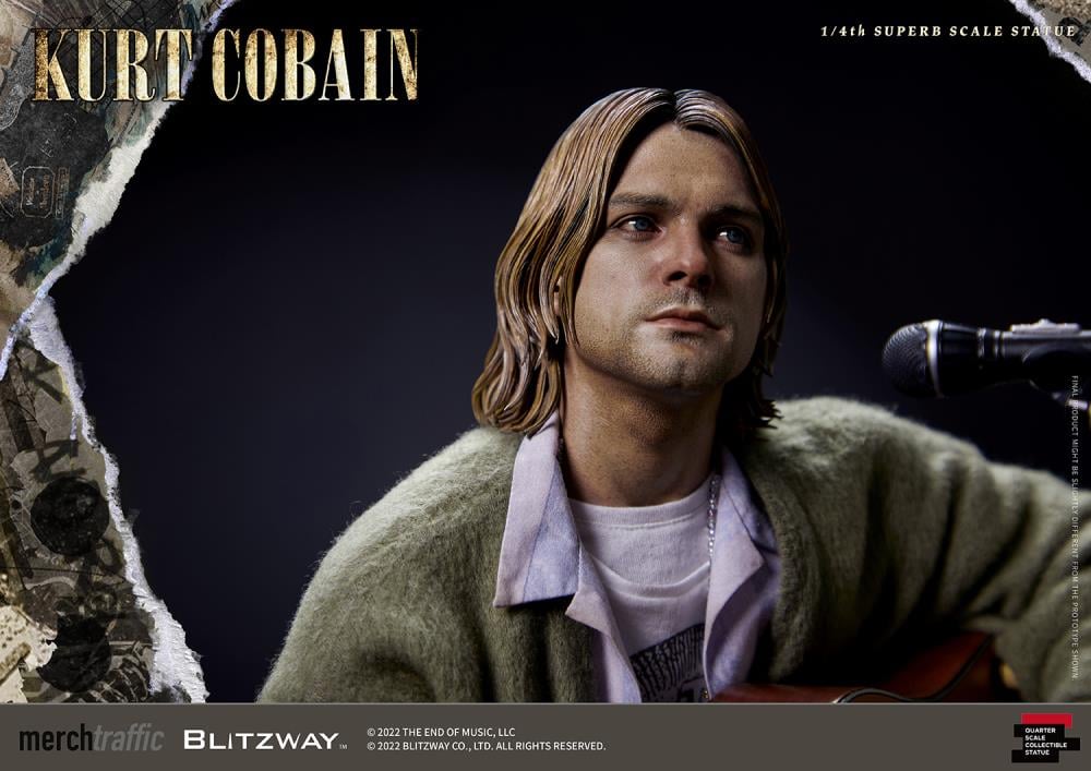 Kurt Cobain 1/4 Superb Scale Statue Gallery Image 34