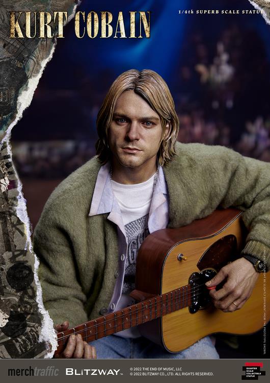 Kurt Cobain 1/4 Superb Scale Statue Gallery Image 25