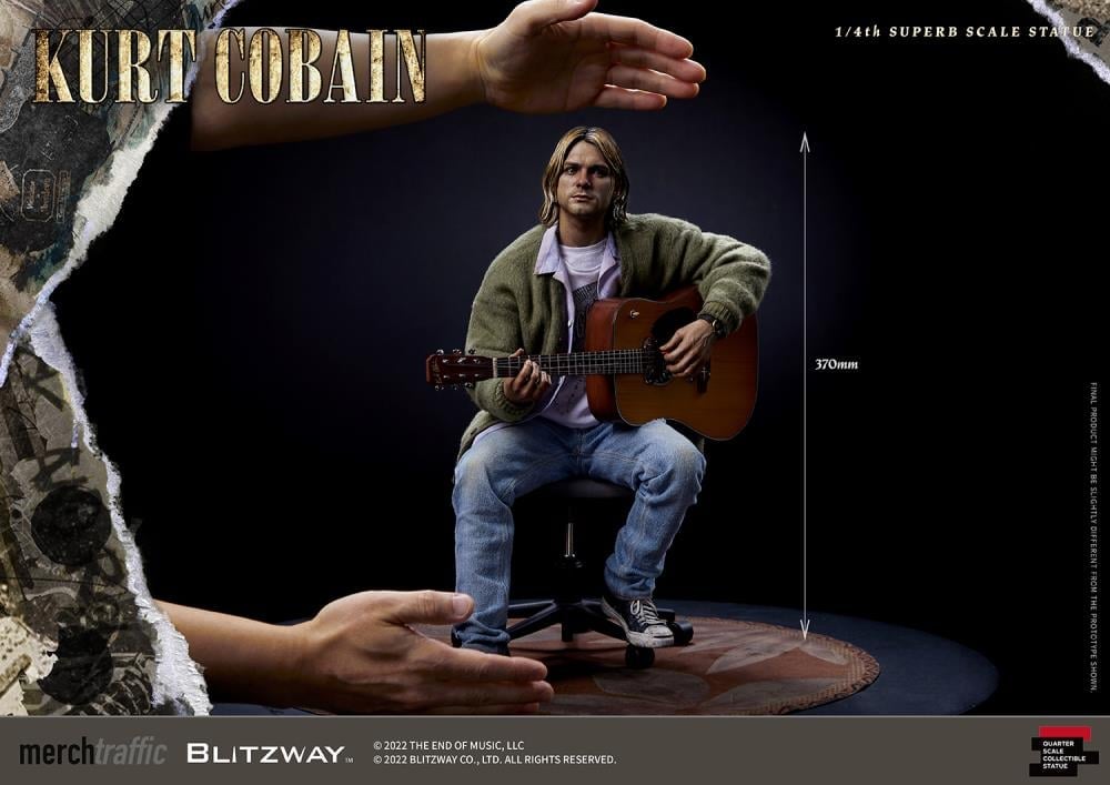 Kurt Cobain 1/4 Superb Scale Statue Gallery Image 31