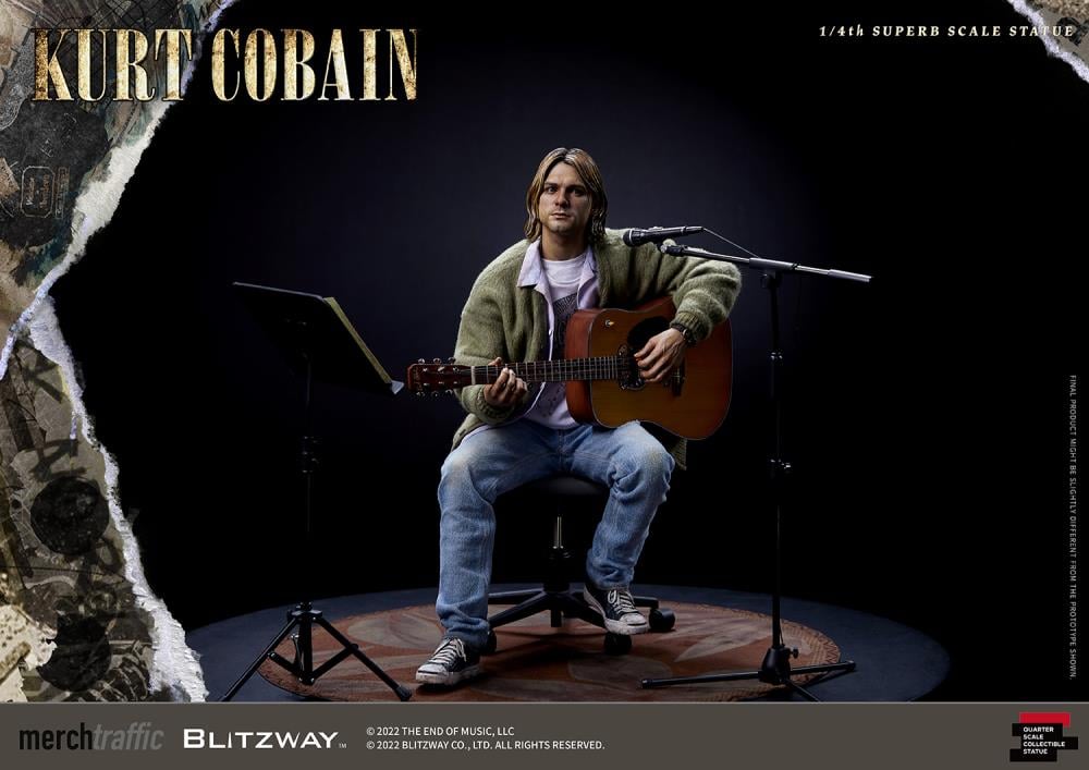 Kurt Cobain 1/4 Superb Scale Statue Gallery Image 30