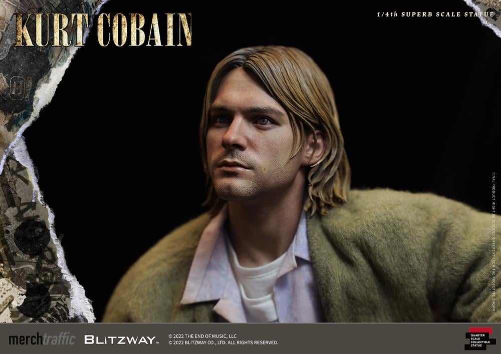 Kurt Cobain 1/4 Superb Scale Statue Gallery Image 12