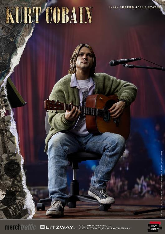 Kurt Cobain 1/4 Superb Scale Statue Gallery Image 7
