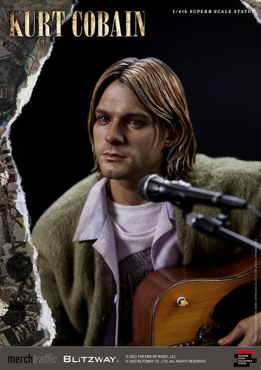 Kurt Cobain 1/4 Superb Scale Statue Gallery Image 36