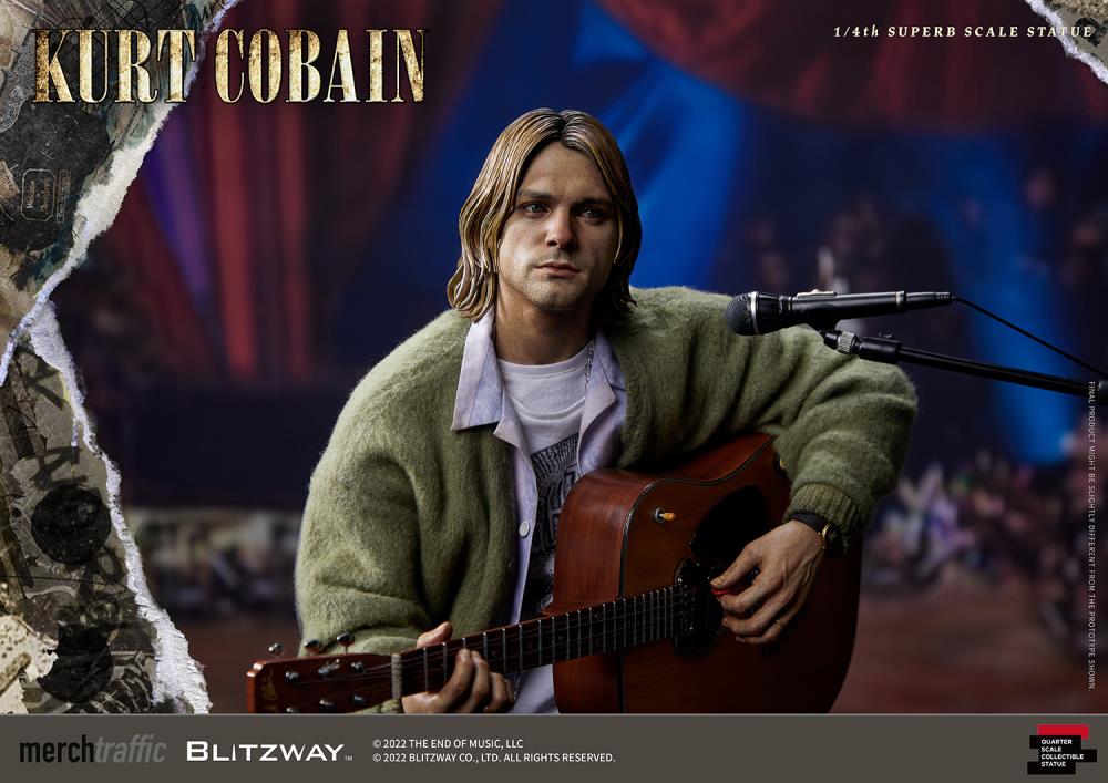 Kurt Cobain 1/4 Superb Scale Statue Gallery Image 9