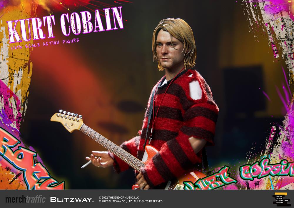 Kurt Cobain 1/6 Scale Action Figure (With Bonus) Gallery Image 8