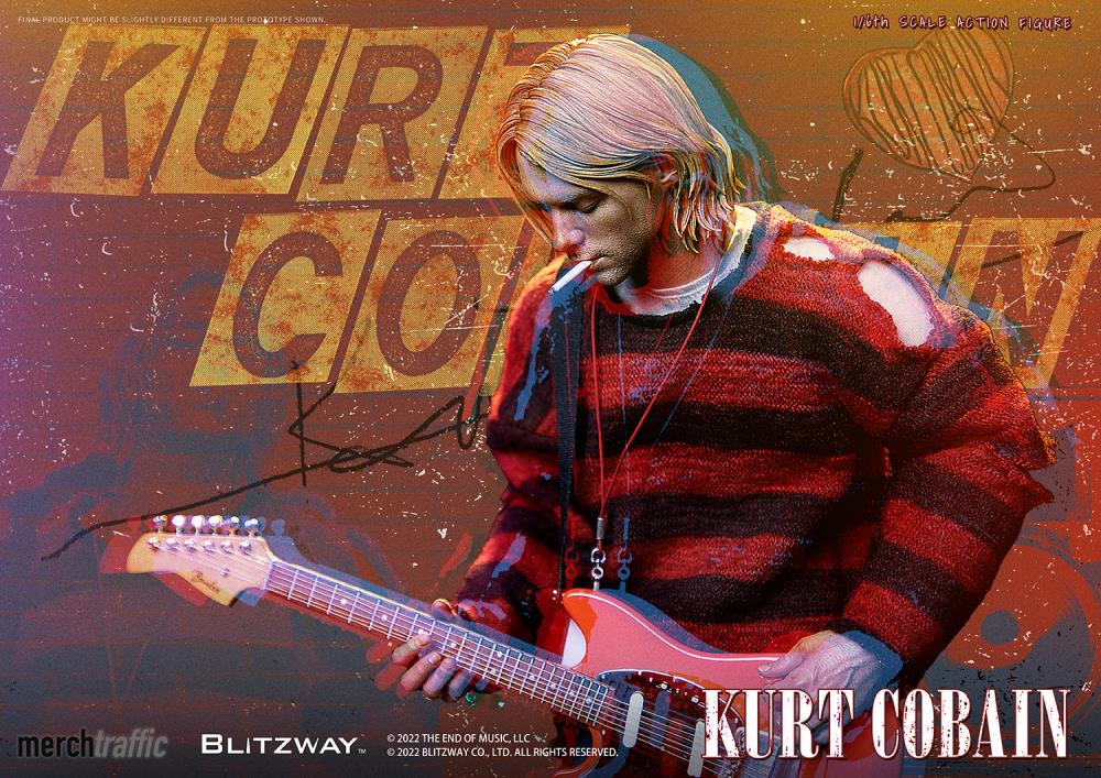 Kurt Cobain 1/6 Scale Action Figure (With Bonus) Gallery Image 4