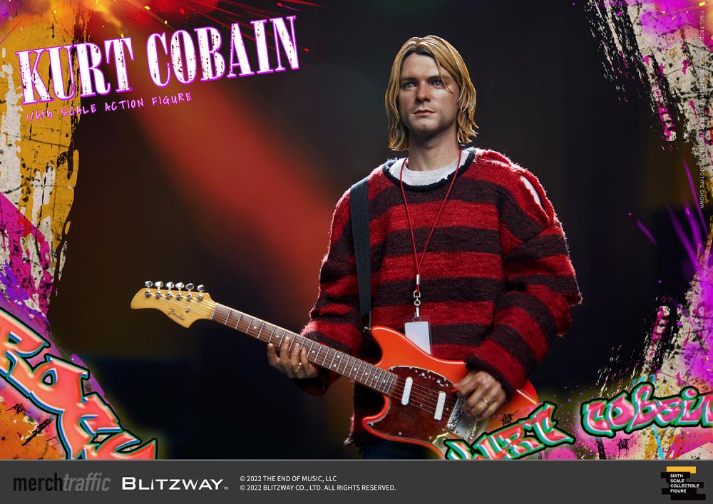 Kurt Cobain 1/6 Scale Action Figure (With Bonus) Gallery Image 7