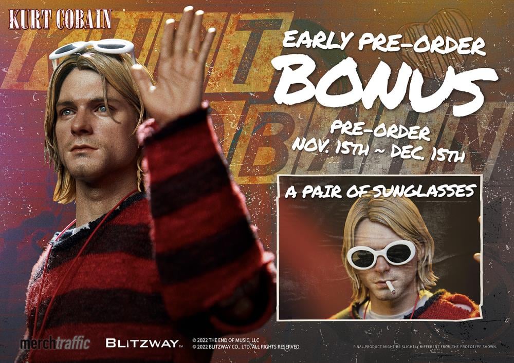 Kurt Cobain 1/6 Scale Action Figure (With Bonus) Gallery Image 41