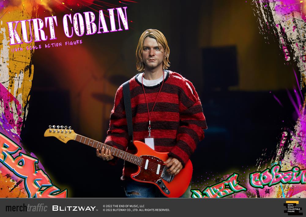 Kurt Cobain 1/6 Scale Action Figure (With Bonus) Gallery Image 5