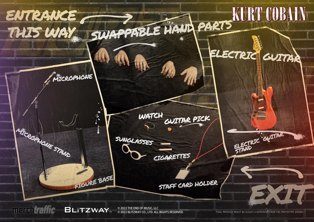 Kurt Cobain 1/6 Scale Action Figure (With Bonus) Gallery Image 43