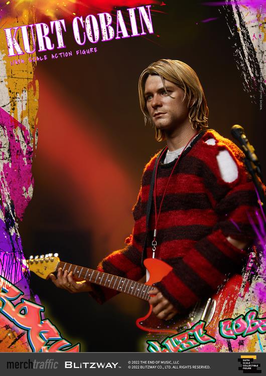 Kurt Cobain 1/6 Scale Action Figure (With Bonus) Gallery Image 14