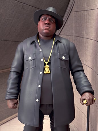 The Notorious B.I.G フィギュア　未開封 the Apartment