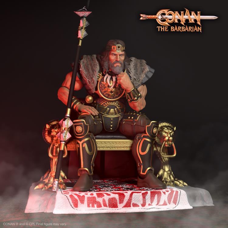 Conan the Barbarian ULTIMATES! Throne of Aquilonia Accessory Set Gallery Image 8