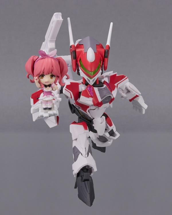 Macross Delta Tiny Session VF-31C Siegfried (Mirage Use Ver.) & Makina Nakajima Figure Set Gallery Image 3