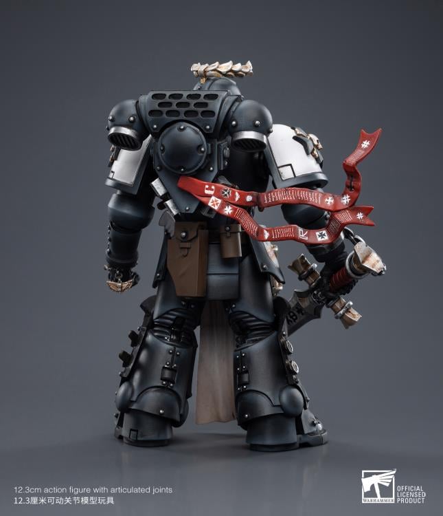 Warhammer 40K Black Templars The Emperor's Champion Rolantus 1/18 Scale Action Figure Gallery Image 5