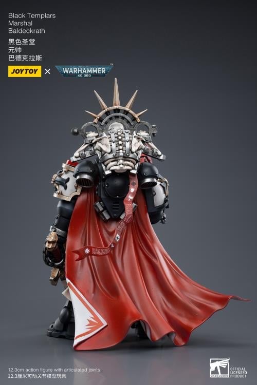 Warhammer 40K Black Templars Marshal Baldeckrath 1/18 Scale Figure Gallery Image 4