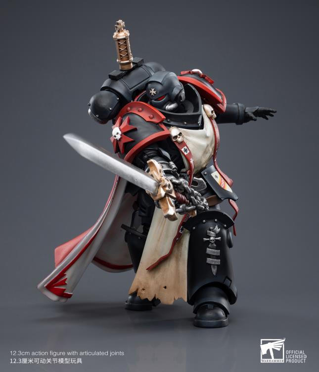 Warhammer 40K Black Templars Primaris Sword Brethren Eberwulf 1/18 Scale Figure Gallery Image 5