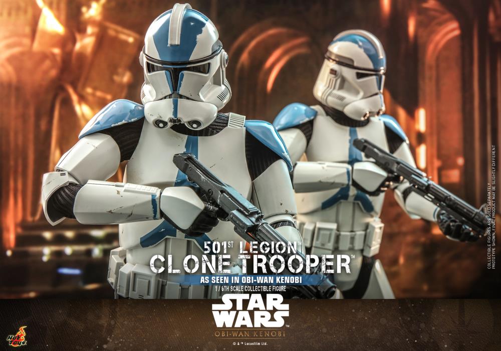 Star Wars: Obi-Wan Kenobi TMS092 501st Clone Trooper 1/6th Scale Collectible Figure Gallery Image 5