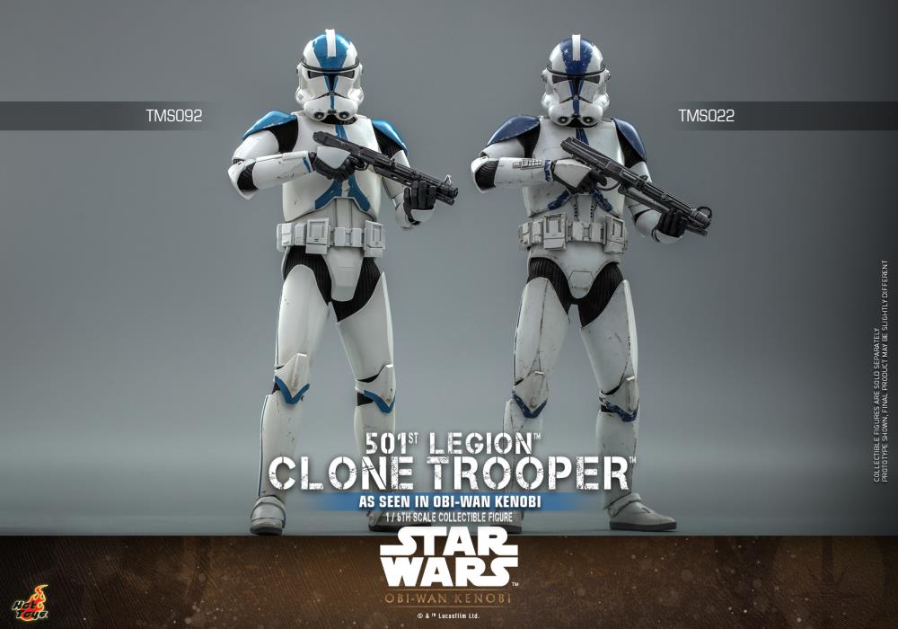 Star Wars: Obi-Wan Kenobi TMS092 501st Clone Trooper 1/6th Scale Collectible Figure Gallery Image 16