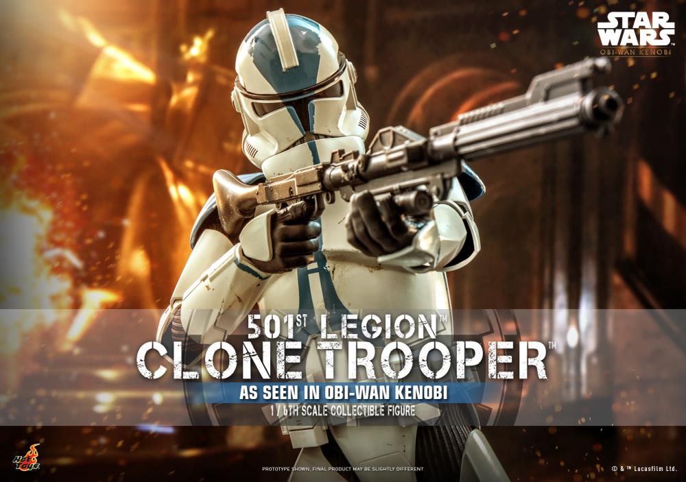 Star Wars: Obi-Wan Kenobi TMS092 501st Clone Trooper 1/6th Scale Collectible Figure Gallery Image 4