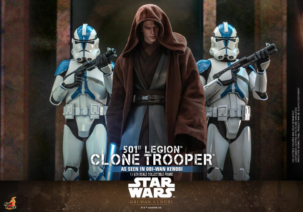 Star Wars: Obi-Wan Kenobi TMS092 501st Clone Trooper 1/6th Scale Collectible Figure Gallery Image 7