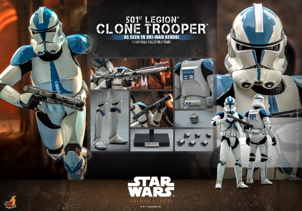 Star Wars: Obi-Wan Kenobi TMS092 501st Clone Trooper 1/6th Scale Collectible Figure Gallery Image 19